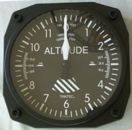 Altimeter Wall Clock