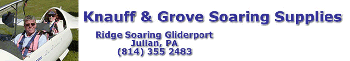 Glider Flying Handbook - Knauff and Grove Soaring Supplies - Julian Pennsylvania